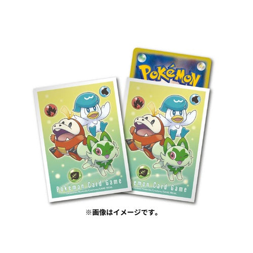 Japanese Paldea Starter Sleeves