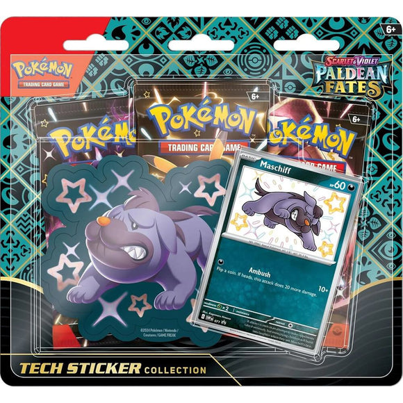 Paldean Fates Tech Sticker Collection [Maschiff] - SV: Paldean Fates (PAF)