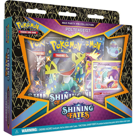 Shining Fates Mad Party Pin Collection [Polteageist] - Shining Fates (SHF)
