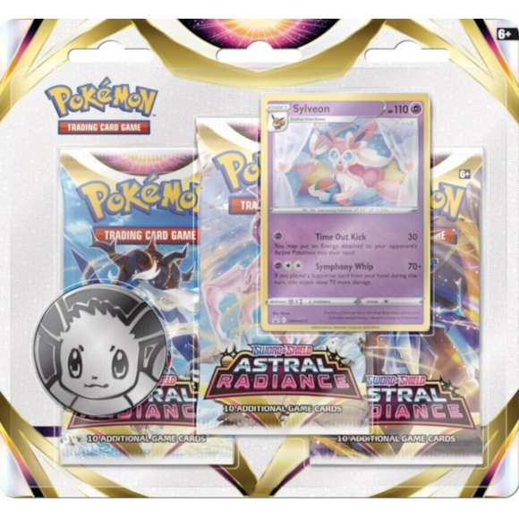Astral Radiance 3 Pack Blister (Sylveon)
