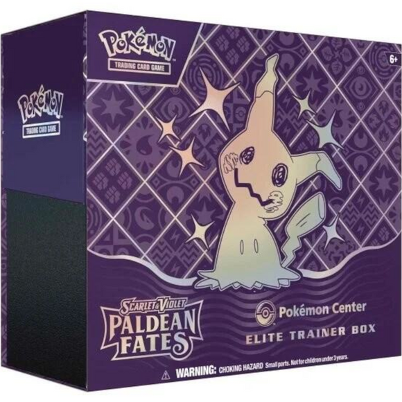 Paldean Fates Pokemon Center Elite Trainer Box (Exclusive)