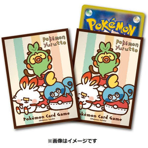 Japanese Yurutto Galar Starter Sleeves