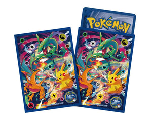 Asia Championships Series Rayquaza, Pikachu, and Charizard Sleeves