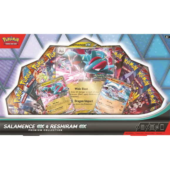 Salamence ex & Reshiram ex Premium Collection